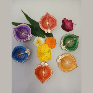 Pankh Gold Terracotta Diya