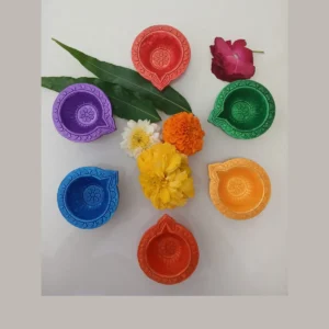 Pushp Terracotta Diya