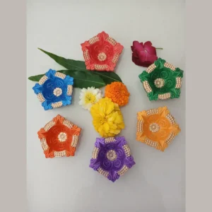 Utsav Gold Terracotta Diya